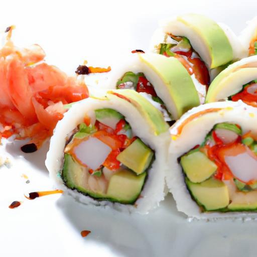 Crunchy Tempura Roll: Shrimp, Avocado & Cucumber Delight