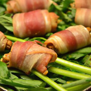 Turkey & Plant-Based Bacon-Wrapped Dates: A Savory Twist