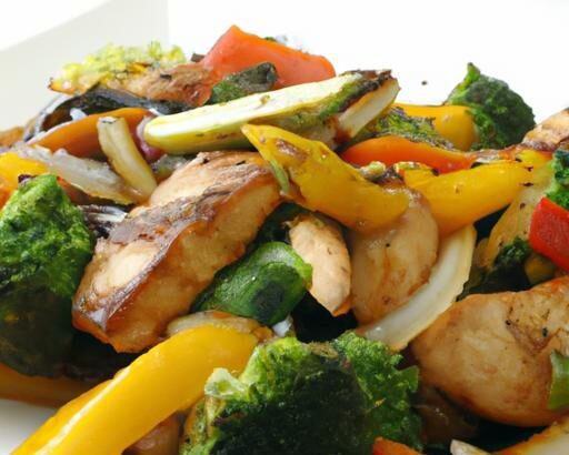 Sizzling Chicken and Veggie Stir-Fry: A Colorful Quick Fix
