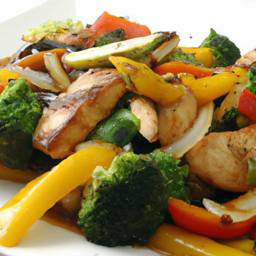 Sizzling Chicken and Veggie Stir-Fry: A Colorful Quick Fix