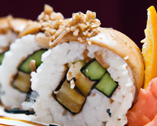 Sweet Fusion: Discover the Caramel Apple Sushi Roll Delight