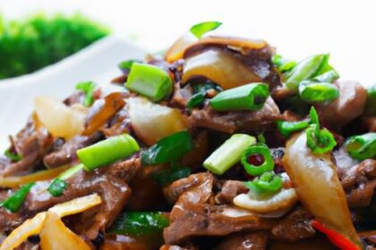 Sizzling Beef and Onion Stir-Fry: A Flavorful Quick Fix