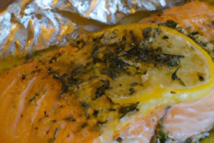 Zesty Baked Salmon in Foil: Lemon & Herb Perfection Unveiled