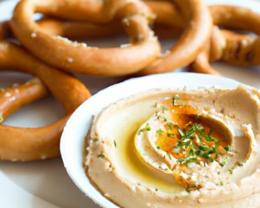 Crunchy Gluten-Free Pretzels Paired Perfectly with Hummus