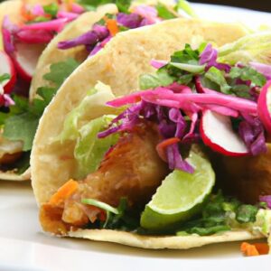Tiny Taste Explosion: The Art of Mini Fish Tacos Unveiled
