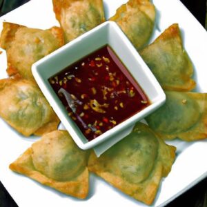 Bite-Sized Delight: The Art of Mini Crab Rangoon Made Easy