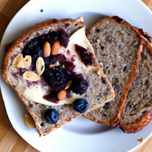 Blueberry & Almond Butter Sandwiches: A Nutty Berry Delight