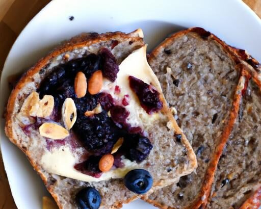 Blueberry & Almond Butter Sandwiches: A Nutty Berry Delight