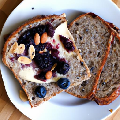 Blueberry & Almond Butter Sandwiches: A Nutty Berry Delight