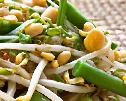 Energize Your Lunch: Refreshing Sprouted Mung Bean Salad