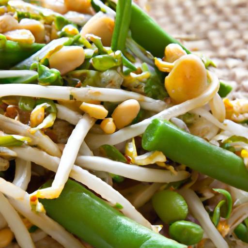 Energize Your Lunch: Refreshing Sprouted Mung Bean Salad