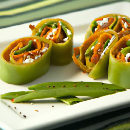 Bright Bites: crafting the Perfect Bell Pepper Roll Delight