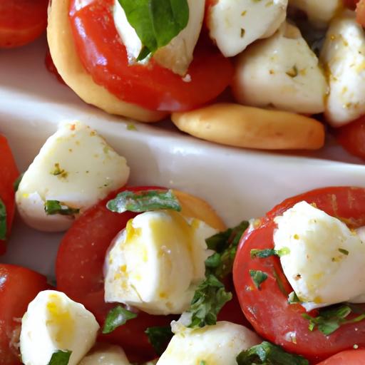 Tomato ⁤& ‌Mozzarella Bites: A Fresh Twist on Classic‌ Flavor