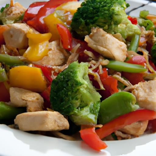 Sizzling Chicken and Veggie Stir-Fry: A Colorful Quick Fix