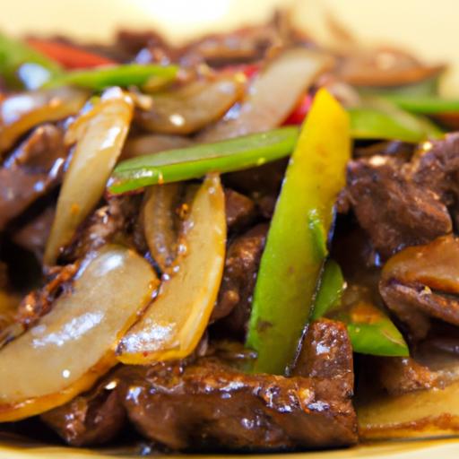 Sizzling Beef and Onion Stir-Fry: A flavorful Quick Fix