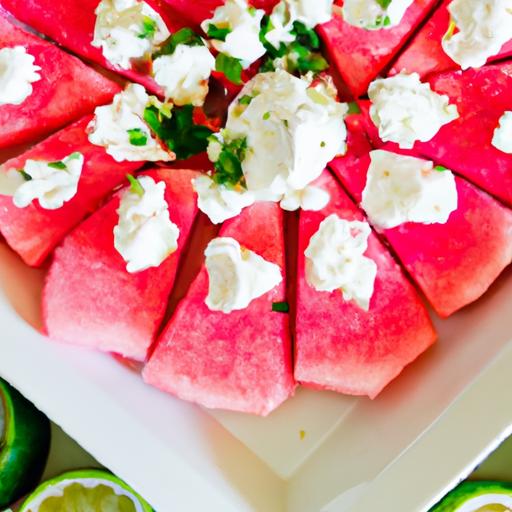 Refreshing Watermelon Feta Bites: Sweet‍ & ‍Savory Snack Delight