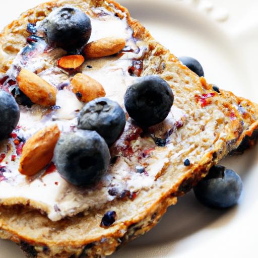 Blueberry & Almond Butter Sandwiches: A Nutty Berry Delight