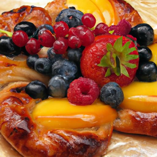 Discover the Delight of Danish Géant aux Fruits Pastry