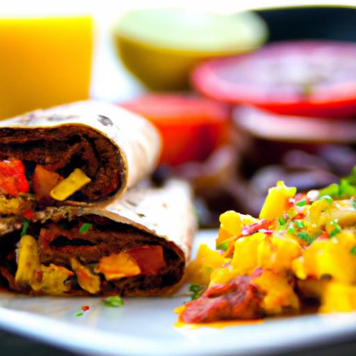 Morning Fuel: Black Bean & Avocado Breakfast Burrito Bliss