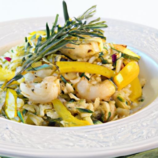 Savor Summer Flavors with This Zesty Grilled Orzo Salad