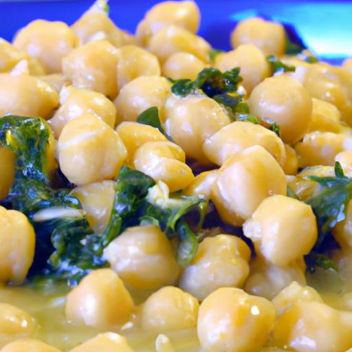 Golden Harvest:​ Turmeric Chickpea & Spinach Stew Delight