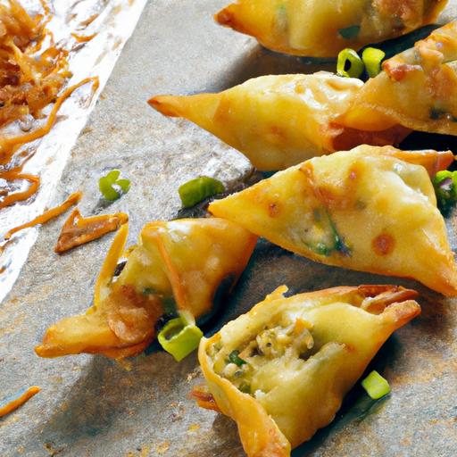 Bite-Sized Delight: ⁤The ⁤Art of Mini Crab Rangoon Made Easy