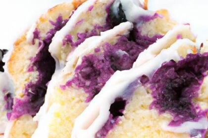 Effortless Pressure Cooker Blueberry Swirl Cake Delight