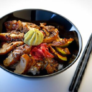 Savor the Flavor: Teriyaki Chicken Sushi Bowl Delight