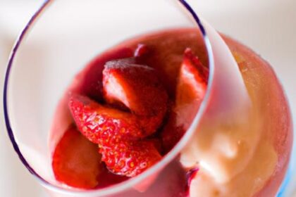 Velvety Strawberry Mousse Made Quick in a Pressure Cooker