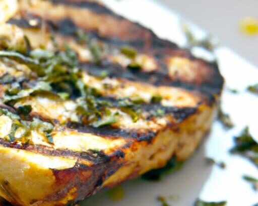 Savor the Flavor: Grilled Halloumi Cheese with Fresh Herbs