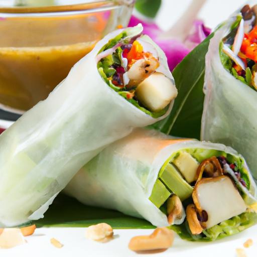 Japanese-Inspired Spring Rolls: A Fresh Culinary Twist