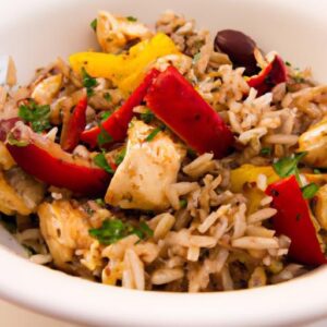 Savor the Flavor: Chicken Fajita Bowls with Nutty Brown Rice