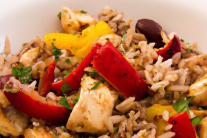 Savor the Flavor: Chicken Fajita Bowls with Nutty Brown Rice