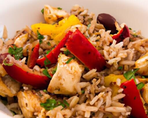 Savor the Flavor: Chicken Fajita Bowls with Nutty Brown Rice