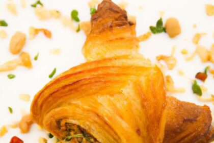 Spiced Coral Lens Lentil Croissant: A Savory Twist Delight