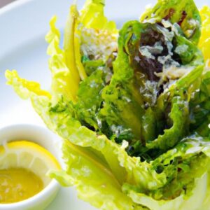 Savor Summer: Grilled Romaine Lettuce with Zesty Lemon Dressing