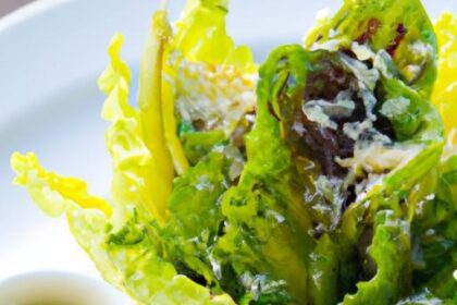 Savor Summer: Grilled Romaine Lettuce with Zesty Lemon Dressing