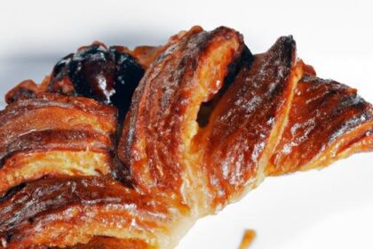 Croissant Tarte Tatin Reimagined: A Flaky French Twist