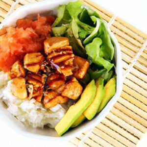 Flavorful Teriyaki Chicken Poke Bowls: A Fresh Twist