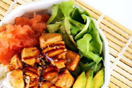Flavorful Teriyaki Chicken Poke Bowls: A Fresh Twist