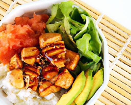 Flavorful Teriyaki Chicken Poke Bowls: A Fresh Twist