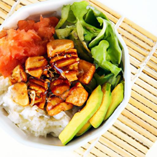 Flavorful Teriyaki Chicken Poke Bowls: A Fresh Twist