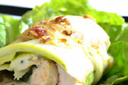 Twist on Classic: Spinach & Artichoke Stuffed Chicken Breast
