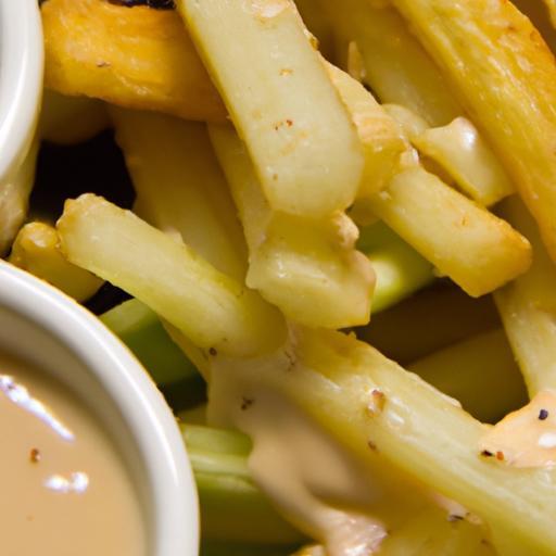 Crispy Yucca Fries with Flavorful Dipping Sauces Unveiled