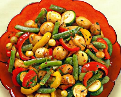 Colorful Veggie Polka Dot Platter: A Fun Healthy Twist