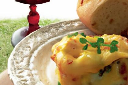 Fluffy Croissant Cheese Soufflé: A Delectable Delight