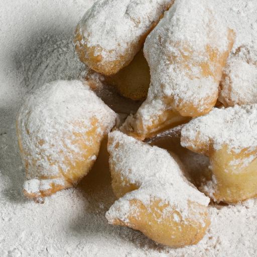 Delight in Grain-Free Beignets: Powdered Sugar Twist