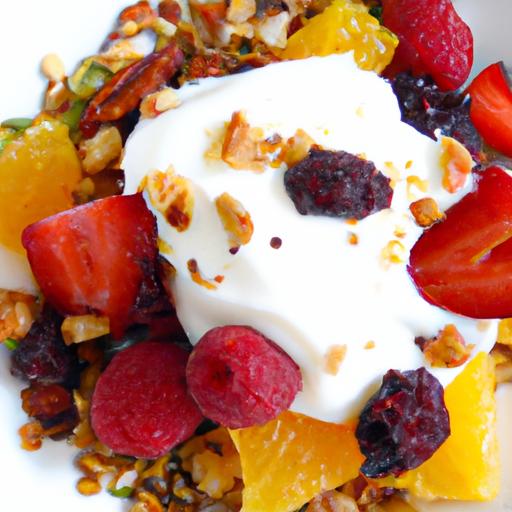 Bright & Balanced: Yogurt Bowls with Granola and Fruit