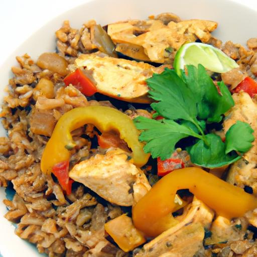 Savor ‌the Flavor: Chicken‍ Fajita Bowls with ⁣Nutty brown Rice
