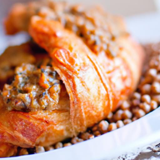 Spiced Coral Lens Lentil Croissant: A Savory Twist Delight